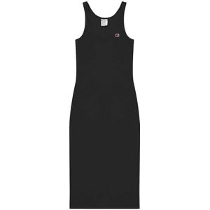 Champion Fashion Jurk - Rib - Zwart - Champion - M - Medium - Jurk