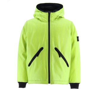 Stone Island Donsjas m. PU - Kleurverandering - Lemon/Navy - Stone Island - 14 jaar (164) - Donsjassen