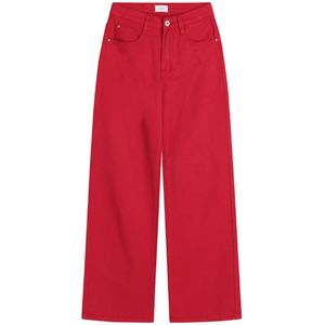 Grunt Jeans - Wijde pijpen - Rood - Grunt - 15 jaar (170) - Jeans