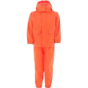 Ver de Terre Regenkleding m. Bretellen - PU - Pittig Oranje - Ver de Terre - 1½ jaar (86) - Regenkleding