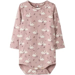 Name It Romper l/s - NbfRinea - Deauville Mauve - Name It - 1½ jaar (86) - Romper L/S