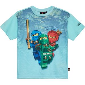 LEGO® Wear Ninjago T-Shirt - LwTaffy - Mint - LEGO® Wear - 4 jaar (104) - T-Shirts