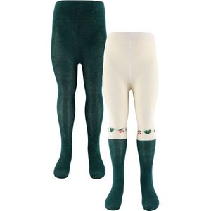 Konges Sløjd Panty's - 2-pack - Cherry Mix - Konges Sløjd - 68/74 - Panty's