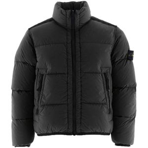 Stone Island Donsjack - Zwart - Stone Island - 8 jaar (128) - Donsjack