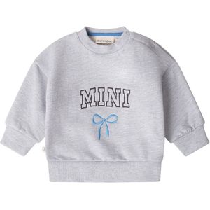 That's Mine Sweatshirt - Alpha - Mini/Blauw Vlinderdas - Thats Mine - 68 - Sweatshirt