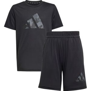 adidas Performance Shorts Set - Zwart m. Camouflage - adidas Performance - 10 jaar (140) - Shorts