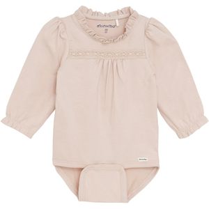 Minymo Romper l/s - Rookgrijs - Minymo - 56 - Romper L/S