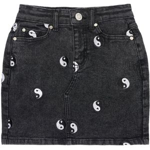 The New Rok - TnLykke - Black Denim Wassen - The New - 5-6 jaar (110-116) - Rok