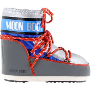 Moon Boot Winterlaarzen - Icon Low - Silver/Blue/Rood - Moon Boot - 36/38 - Snowboots