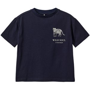 Sofie Schnoor T-Shirt - Dark Blue - Sofie Schnoor - 4 jaar (104) - T-Shirts