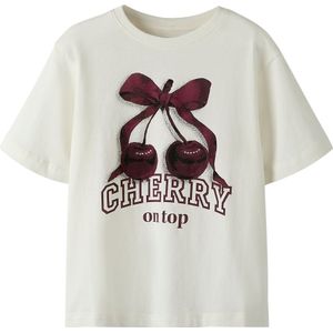 Name It T-Shirt - NkfLine - Jet Stroom - Name It - 6 jaar (116) - T-Shirts