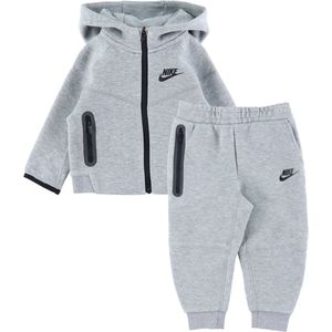 Nike Sweatset - Cardigan/Joggingbroek - Grey Heather - Nike - 5 jaar (110) - Sweatset