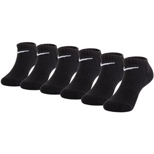 Nike - Dri-FIT Performance Basics - Enkelsokken - Zwart Wit - 6-Pack