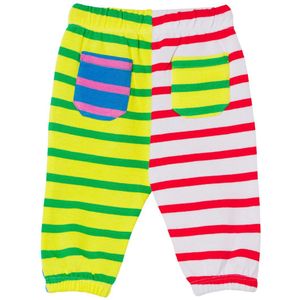 Stella McCartney Kids Broek - Multicolour m. Strepe - Stella McCartney Kids - 6 mnd - Broeken - Katoen