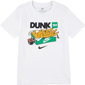 Nike T-Shirt - Dunk Em Tenders - Wit - Nike - 3 jaar (98) - T-Shirts
