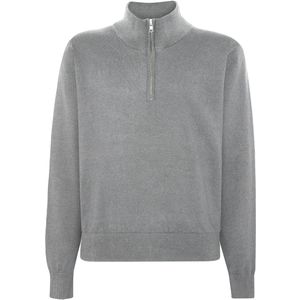 Grunt Blouse - GrLudvig - Gebreid - Grey Melange - Grunt - 10 jaar (140) - Shirts