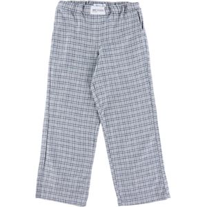 Name It Broek - NknStrane - Grey Melange Controles - Name It - 8 jaar (128) - Broeken - Katoen