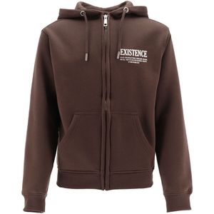 Hound Cardigan - Dark Brown m. Wereldbol - Hound - 10 jaar (140) - Cardigan