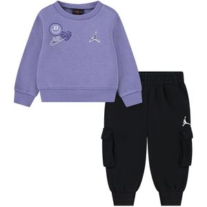 Jordan Sweatset - Zwart/Paars - Jordan - 12 mnd - Joggingpakken
