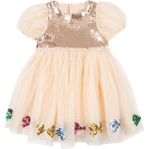 Konges Sløjd Tule Jurk - Mei - Braziliaans zand - Konges Sløjd - 1½ jaar (86) - Jurk