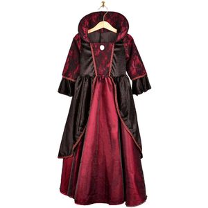Verkleedkledij - Vampier Koningin - Rood - Polyester