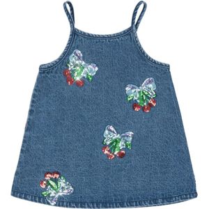 Konges Sløjd Denim jurk - Magot - Amarena Sequin - Konges Sløjd - 1½ jaar (86) - Jurk