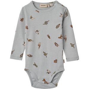 Wheat Romper L/æ - Freddie - Fantasy Friends - Wheat - 68 - Romper L/S