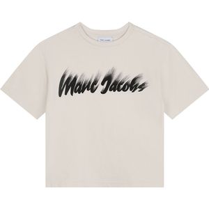 Little Marc Jacobs T-Shirt - Zand m. Zwart - Marc Jacobs - 14 jaar (164) - T-Shirts