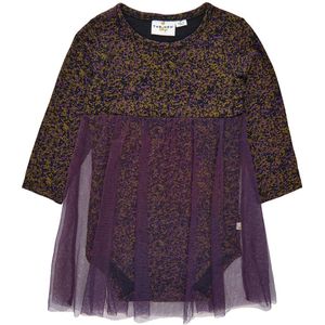 The New Broers en zussen Body met Rok l/s - Ecru Aria - Phantom - The New - 1 jaar (80) - Romper L/S