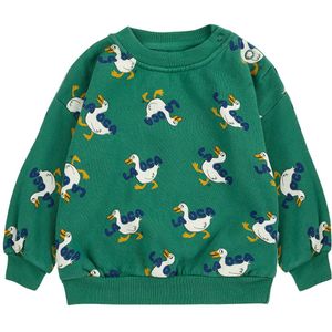 Bobo Choses Sweatshirt - La Oca overal - Groen - Bobo Choses - 9 mnd - Sweatshirt