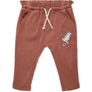 The New broers en zussen Broek - Drude - Fluweel - Chutney - The New - 56 - Velours Broek