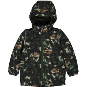 Mikk-Line Winterjas - Gerecycled - Plunjezak m. Camo/Tijger - Mikk-Line - 1 jaar (80) - Winterjassen