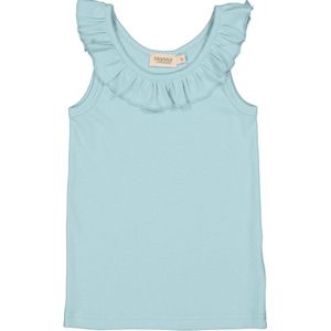 MarMar Top - Rib - Modaal - Tamar - Hemels Blue - MarMar - 12 jaar (152) - Tanktop