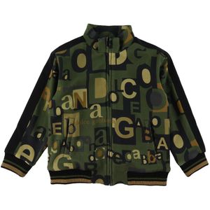 Dolce & Gabbana Cardigan - herboren om te leven - Legergroen m.  - Dolce & Gabbana - 4 jaar (104) - Cardigan