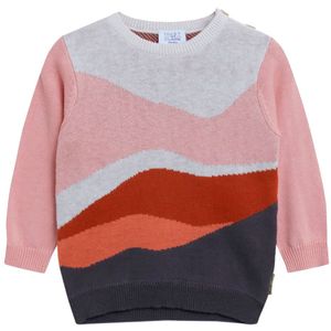 Hust and Claire Blouse - Gebreid - Poula - Roze m. Strepe - Hust and Claire - 56 - Shirts