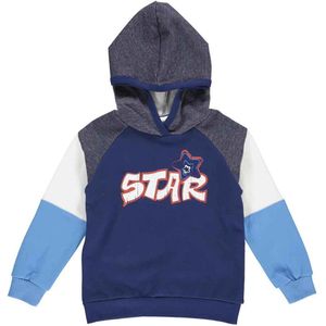 Freds World Hoodie - Ster - Deep Blue - Freds World - 6 jaar (116) - Hoodie
