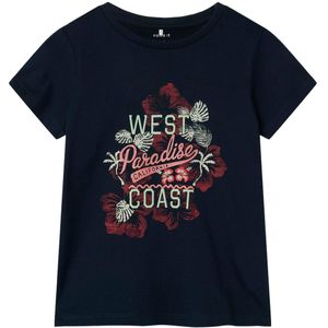 Name It T-Shirt - NkfPfsurfi - Dark Sapphire - Name It - 7-8 jaar (122-128) - T-Shirts