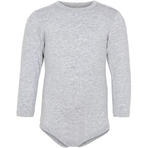 JBS Romper l/s - Bamboe - Grijs - JBS - 56 - Romper L/S