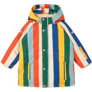 Tiny Cottons Winterjas - Multicolour Strepen - Tiny Cottons - 4 jaar (104) - Winterjassen