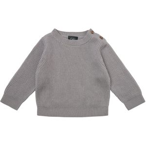 Petit by Sofie Schnoor Blouse - Gebreid - Grijs - Sofie Schnoor - 68 - Shirts