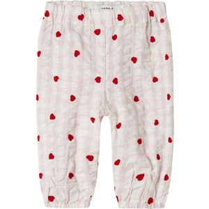Name It Broek - NbfFisina - Light Lilac m. Harten - Name It - 50 - Broeken - Katoen