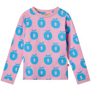 Småfolk Blouse - Roze Lilac m. Appels - Småfolk - 4-5 jaar (104-110) - Shirts