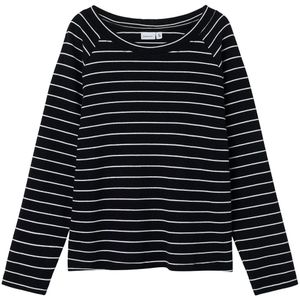 Name It Blouse - NkfNannie - Black - Name It - 7-8 jaar (122-128) - Shirts