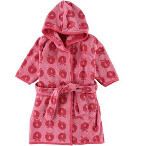 Småfolk Badjas - Sea Roze m. Appels - Småfolk - 1-2 jaar (80-92) - Badjas