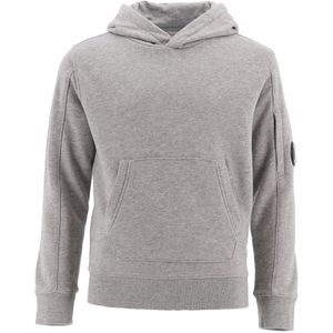 C.P. Company Hoodie - Grijs Gevlekt - C.P. Company - 8 jaar (128) - Hoodie
