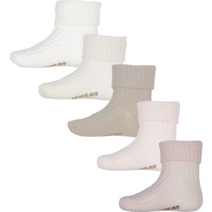 Wheat Sokken - 5-pack - Cadeaubox - Eeuwig - Rose - Wheat - 16/18 - Sokken