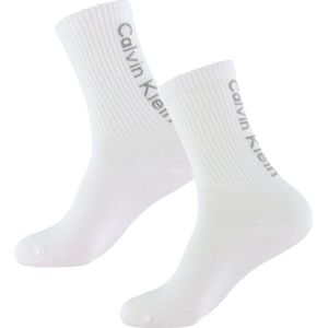 Calvin Klein Sokken - 2-pack - Wit - Calvin Klein - 37/41 - Sokken