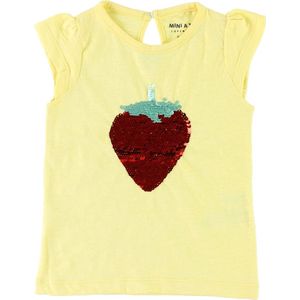 Mini A Ture Top - Annaline - Geel m. Aarbeien - Mini A Ture - 68 - Tanktop