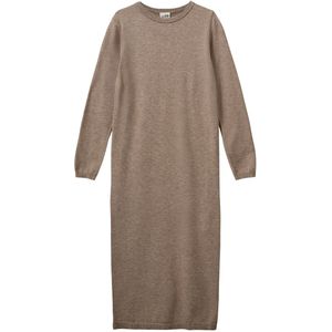 Sofie Schnoor Jurk - Wol - Gebreid - Korysy - Deer Melange - Sofie Schnoor - 8 jaar (128) - Jurk