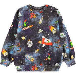Molo Sweatshirt - Monti - Space Holiday - Molo - 6 jaar (116) - Sweatshirt